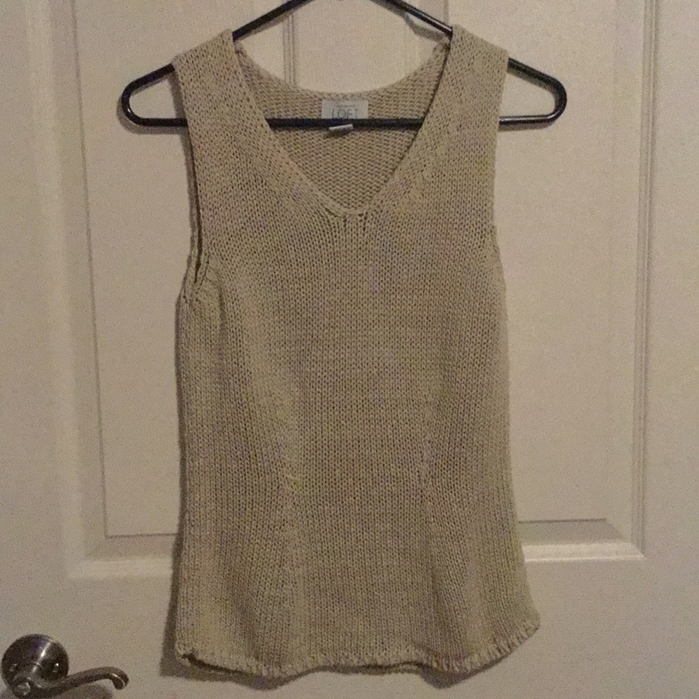 Knitted tank